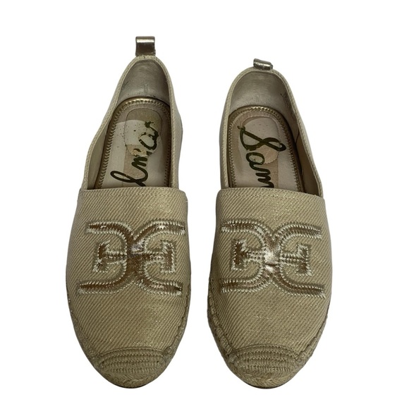 🔥SALE🔥SAM EDELMAN KHOLE ESPADRILLES FLAT SZ 9M - Picture 2 of 11